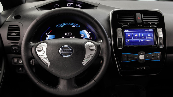 Nissan leaf 2 intereur
